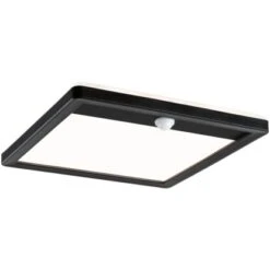 Paulmann LED-Outdoor-Leuchte Lamina Eckig 230 V Mit PIR-Sensor Schwarz