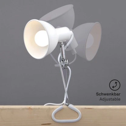 Briloner Klemmleuchte Fix Weiß E14 4 Briloner Klemmleuchte Fix Weiß E14 – Bild 4