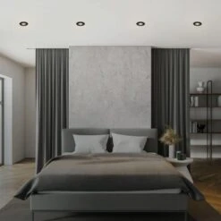 Brilo LED-Einbauleuchte Kulana Dimmbar 4 Stk. Schwarz Matt 4,9 W -Globo Deutschland Verkaufsgeschäft 4002707421535 1675 3