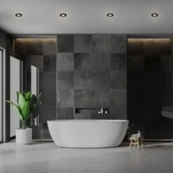 Brilo LED-Einbauleuchte Kulana Dimmbar 4 Stk. Schwarz Matt 4,9 W -Globo Deutschland Verkaufsgeschäft 4002707421535 1675 4