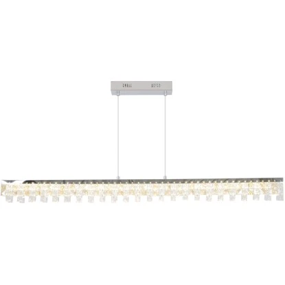 Näve LED-Pendelleuchte Diamonds Chrom 120 Cm 4 Näve LED-Pendelleuchte Diamonds Chrom 120 Cm – Bild 4