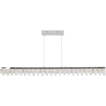 Näve LED-Pendelleuchte Diamonds Chrom 120 Cm 1 Näve LED-Pendelleuchte Diamonds Chrom 120 Cm