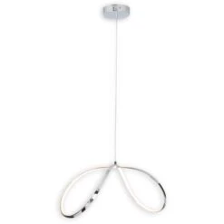 Näve LED-Pendelleuchte Loop Line Chrom 72 X 32 Cm -Globo Deutschland Verkaufsgeschäft 4003222828229 3065 S 01