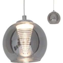 Näve LED-Pendelleuchte Vaso Anthrazit 14 Näve LED-Pendelleuchte Vaso Anthrazit -Globo Deutschland Verkaufsgeschäft 4003222872185 3065 CU 03