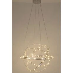Näve LED-Pendelleuchte Cosmo Chrom 60 Cm 17 Näve LED-Pendelleuchte Cosmo Chrom 60 Cm -Globo Deutschland Verkaufsgeschäft 4003222878767 3065 CU 06