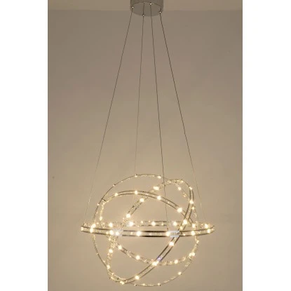 Näve LED-Pendelleuchte Cosmo Chrom 60 Cm 8 Näve LED-Pendelleuchte Cosmo Chrom 60 Cm – Bild 8