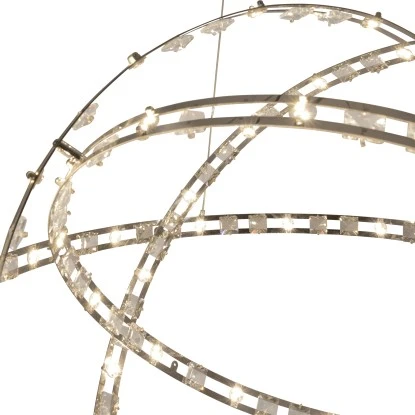 Näve LED-Pendelleuchte Cosmo Chrom 60 Cm 10 Näve LED-Pendelleuchte Cosmo Chrom 60 Cm – Bild 10