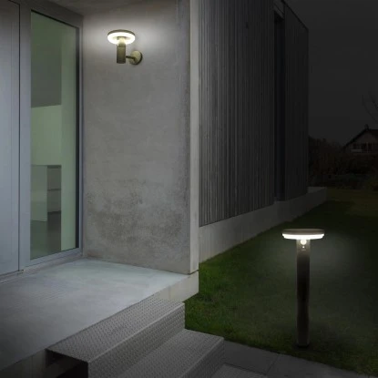 Näve LED-Solar-Außenwandleuchte Pilz Mit Bewegungsmelder Dimmbar 3 Näve LED-Solar-Außenwandleuchte Pilz Mit Bewegungsmelder Dimmbar – Bild 3