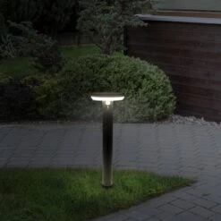 Näve LED-Solar-Erdspieß Pilz Dimmbar Schwarz 48,5 Cm -Globo Deutschland Verkaufsgeschäft 4003222881385 3065 AB 5