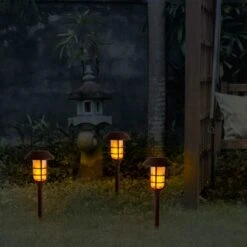 Näve LED-Outdoor-Erdspieß 3er-Set 34 Cm -Globo Deutschland Verkaufsgeschäft 4003222882573 3065 06