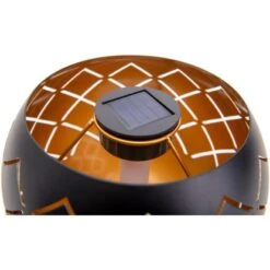 Näve LED-Solarleuchte Bowl Warmweiß Mit Flammeneffekt 20 Cm -Globo Deutschland Verkaufsgeschäft 4003222884270 3065 CU 8