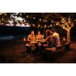 Näve LED-Solar-Erdspieß Mit Flammeneffekt Schwarz -Globo Deutschland Verkaufsgeschäft 4003222884287 3065 AB 4