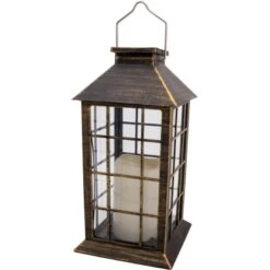 Näve LED-Solarleuchte Lichtfarbe Warmweiß Mit Flammeneffekt 2er-Set