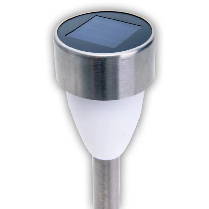 Näve LED-Solar-Außenleuchte Mit Erdspieß Warmweiß M. Flackereffekt 6er-Set 7 Näve LED-Solar-Außenleuchte Mit Erdspieß Warmweiß M. Flackereffekt 6er-Set – Bild 7