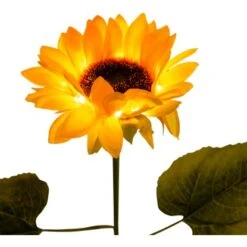 Näve Solar-Erdspieß Sonnenblumen IP44 Gelb-Grün 2er-Set 78,5 Cm -Globo Deutschland Verkaufsgeschäft 4003222884645 3065 CU 8