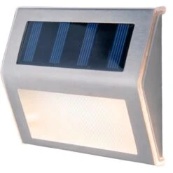 Näve LED-Solar-Außenleuchte Lichtfarbe Warmweiß 10 Cm 4er-Set 8,2 Cm -Globo Deutschland Verkaufsgeschäft 4003222884676 3065 CU 3