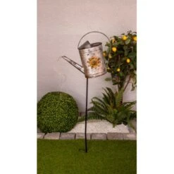 Näve LED-Solar-Erdspieß Gießkanne 110 Cm Verzinkt 10 Näve LED-Solar-Erdspieß Gießkanne 110 Cm Verzinkt -Globo Deutschland Verkaufsgeschäft 4003222884690 3065 AB 3