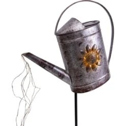 Näve LED-Solar-Erdspieß Gießkanne 110 Cm Verzinkt 13 Näve LED-Solar-Erdspieß Gießkanne 110 Cm Verzinkt -Globo Deutschland Verkaufsgeschäft 4003222884690 3065 CU 6