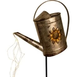 Näve LED-Solar-Erdspieß Gießkanne 110 Cm Verzinkt 14 Näve LED-Solar-Erdspieß Gießkanne 110 Cm Verzinkt -Globo Deutschland Verkaufsgeschäft 4003222884690 3065 CU 7