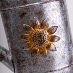 Näve LED-Solar-Erdspieß Gießkanne 110 Cm Verzinkt 15 Näve LED-Solar-Erdspieß Gießkanne 110 Cm Verzinkt -Globo Deutschland Verkaufsgeschäft 4003222884690 3065 CU 8