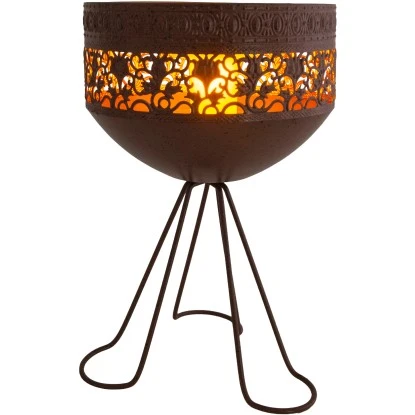 Näve LED-Deko-Solarleuchte Mit Standfuß 34,5 Cm Mit Flammeneffekt 3 Näve LED-Deko-Solarleuchte Mit Standfuß 34,5 Cm Mit Flammeneffekt – Bild 3