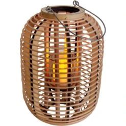 Näve Dekoleuchte Korb Natur 32,5 Cm Inkl. LED-Solar-Kerze 9 Näve Dekoleuchte Korb Natur 32,5 Cm Inkl. LED-Solar-Kerze -Globo Deutschland Verkaufsgeschäft 4003222884997 3065 CU 4