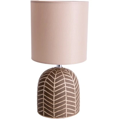 Näve Tischleuchte Folio Keramik Braun Ca. 27,5 Cm 4 Näve Tischleuchte Folio Keramik Braun Ca. 27,5 Cm – Bild 4