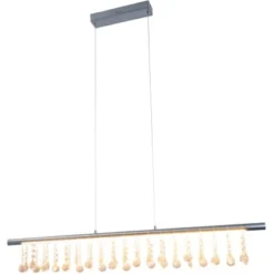 Näve LED-Pendelleuchte Nobilis Satin-Nickel Ca. 100 Cm -Globo Deutschland Verkaufsgeschäft 4003222885574 3065 CU 04