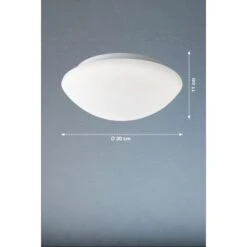Fischer & Honsel LED-Deckenleuchte Clara Weiß Ø 30 Cm 6 Fischer & Honsel LED-Deckenleuchte Clara Weiß Ø 30 Cm -Globo Deutschland Verkaufsgeschäft 4003694209069 1546 VM 09