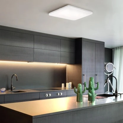 Fischer & Honsel LED-Deckenleuchte Porto Weiß 48,5 X 48,5 Cm 2 Fischer & Honsel LED-Deckenleuchte Porto Weiß 48,5 X 48,5 Cm – Bild 2