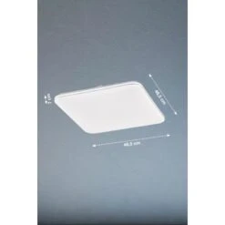 Fischer & Honsel LED-Deckenleuchte Porto Weiß 48,5 X 48,5 Cm 6 Fischer & Honsel LED-Deckenleuchte Porto Weiß 48,5 X 48,5 Cm -Globo Deutschland Verkaufsgeschäft 4003694211277 1546 VM 09