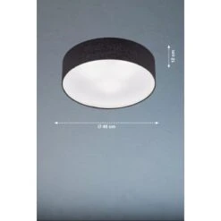 Fischer & Honsel Deckenleuchte Maat 3-flammig Schwarz/Weiß -Globo Deutschland Verkaufsgeschäft 4003694212595 1546 VM 09