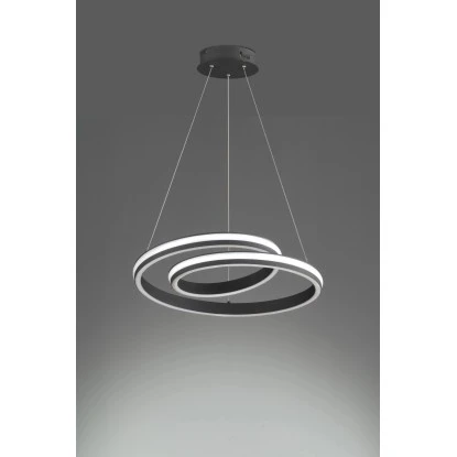 Fischer & Honsel LED-Pendelleuchte Spiral Dunkelgrau 2 Fischer & Honsel LED-Pendelleuchte Spiral Dunkelgrau – Bild 2