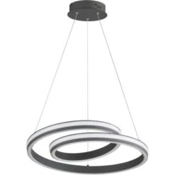 Fischer & Honsel LED-Pendelleuchte Spiral Dunkelgrau 12 Fischer & Honsel LED-Pendelleuchte Spiral Dunkelgrau -Globo Deutschland Verkaufsgeschäft 4003694600514 1546 6