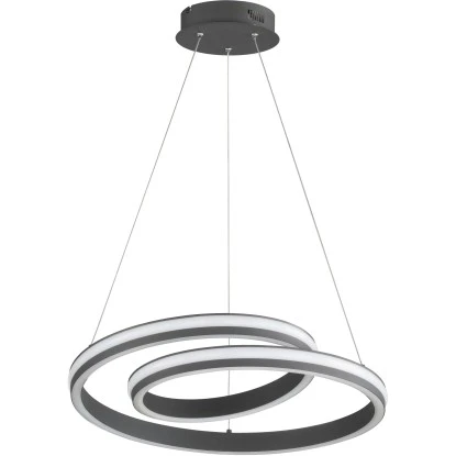 Fischer & Honsel LED-Pendelleuchte Spiral Dunkelgrau 6 Fischer & Honsel LED-Pendelleuchte Spiral Dunkelgrau – Bild 6