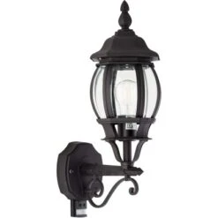 Brilliant Außenwandleuchte Istria Stehend Mit Bewegungsmelder Schwarz -Globo Deutschland Verkaufsgeschäft 4004353126734 4731 CU 02