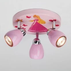 Brilliant LED-Spotrondell Princess 3-flammig Rosa -Globo Deutschland Verkaufsgeschäft 4004353190421 4731 AB 20
