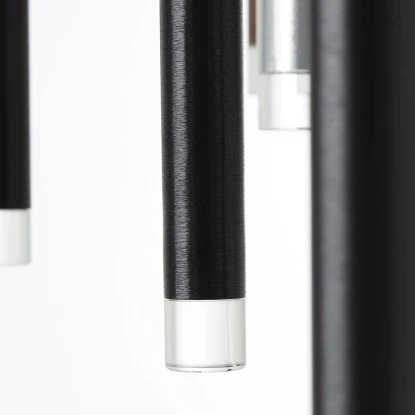 Brilliant Pendelleuchte Cembalo 16-flammig Aluminium Und Schwarz Und Braun 8 Brilliant Pendelleuchte Cembalo 16-flammig Aluminium Und Schwarz Und Braun – Bild 8