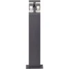 Brilliant LED-Außenstandleuchte Glynn 2-flammig Anthrazit