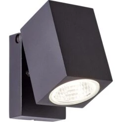 Brilliant LED-Außenwandstrahler Burk Schwarz -Globo Deutschland Verkaufsgeschäft 4004353349317 4731 CU 07