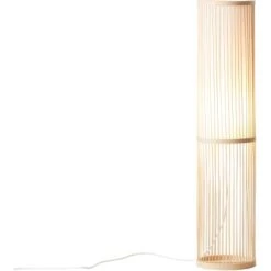 Brilliant Standleuchte Nori 1-flammig Natur Und Weiß -Globo Deutschland Verkaufsgeschäft 4004353358227 4731 CU 03