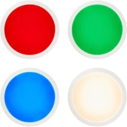 Brilliant LED-Deckenaufbau-Paneel Abie Ø 60 Cm Weiß -Globo Deutschland Verkaufsgeschäft 4004353363399 4731 CU 07