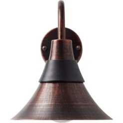 Brilliant Außenwandleuchte Flory Hängend Schwarz Und Braun -Globo Deutschland Verkaufsgeschäft 4004353378652 4731 CU 06