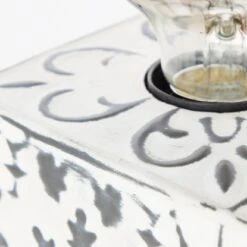 Brilliant Tischlampe Vagos Schwarz-Weiß 10 X 20 Cm -Globo Deutschland Verkaufsgeschäft 4004353379062 1079 6