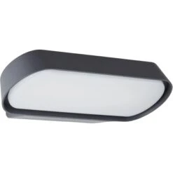 Brilliant LED-Außenwandleuchte Samira Schwarz Matt 7 Cm X 25 Cm X 13 Cm -Globo Deutschland Verkaufsgeschäft 4004353385261 4731 CU 02