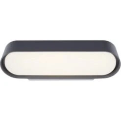 Brilliant LED-Außenwandleuchte Samira Schwarz Matt 7 Cm X 25 Cm X 13 Cm -Globo Deutschland Verkaufsgeschäft 4004353385261 4731 CU 04