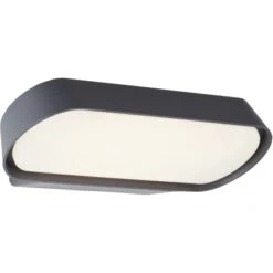 Brilliant LED-Außenwandleuchte Samira Schwarz Matt 7 Cm X 25 Cm X 13 Cm -Globo Deutschland Verkaufsgeschäft 4004353385261 4731 S 01