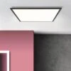Brilliant LED-Deckenaufbau-Paneel Buffi Eckig 60 Cm X 60 Cm Schwarz