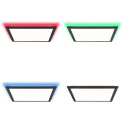 Brilliant LED-Deckenaufbau-Paneel Allie 40 Cm X 40 Cm Sand Schwarz -Globo Deutschland Verkaufsgeschäft 4004353388644 4731 CU 03