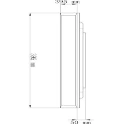 Brilliant LED-Deckenaufbau-Paneel Allie 40 Cm X 40 Cm Sand Schwarz -Globo Deutschland Verkaufsgeschäft 4004353388644 4731 VM 18